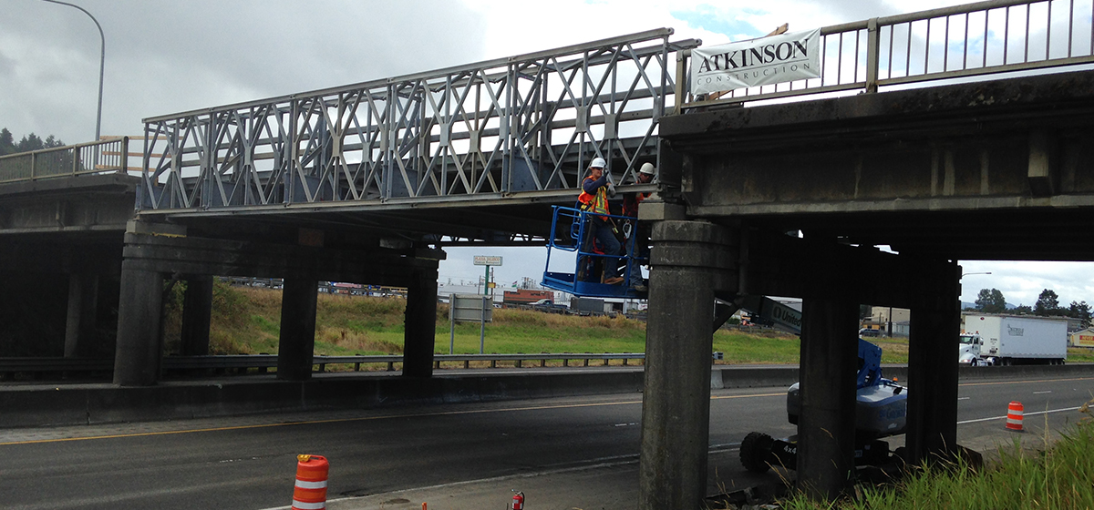 Atkinson Completes Emergency Chamber Way Bridge Replacement