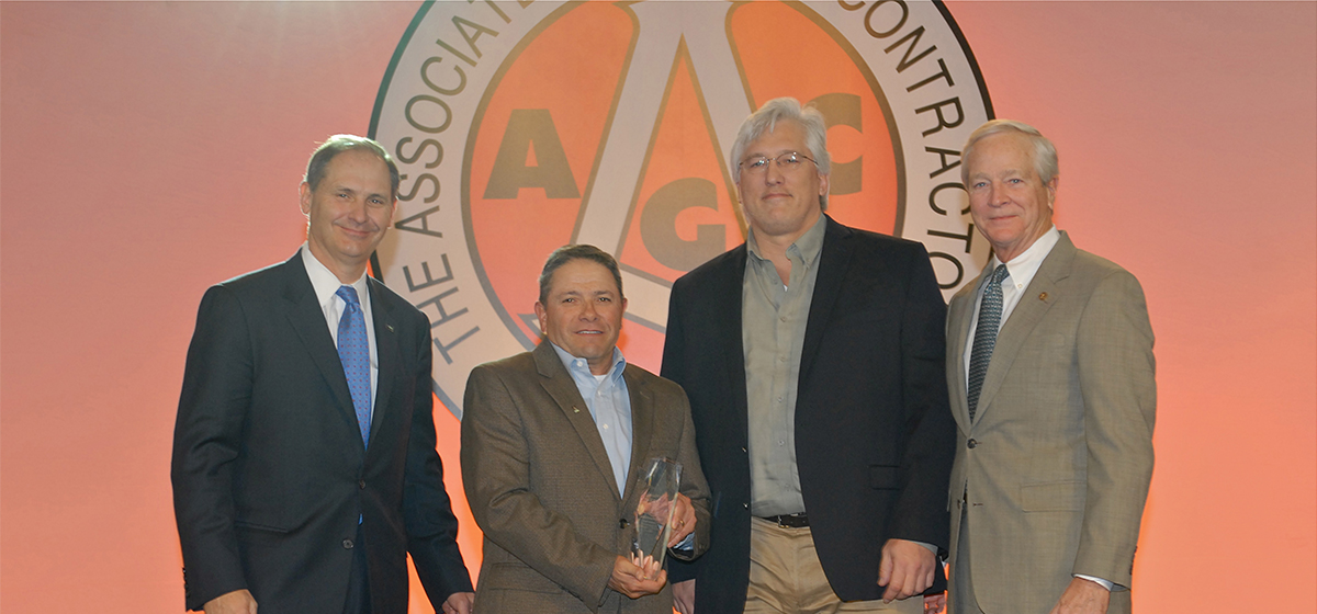 Atkinson Takes Home First Place AGC Safety Excellence Award