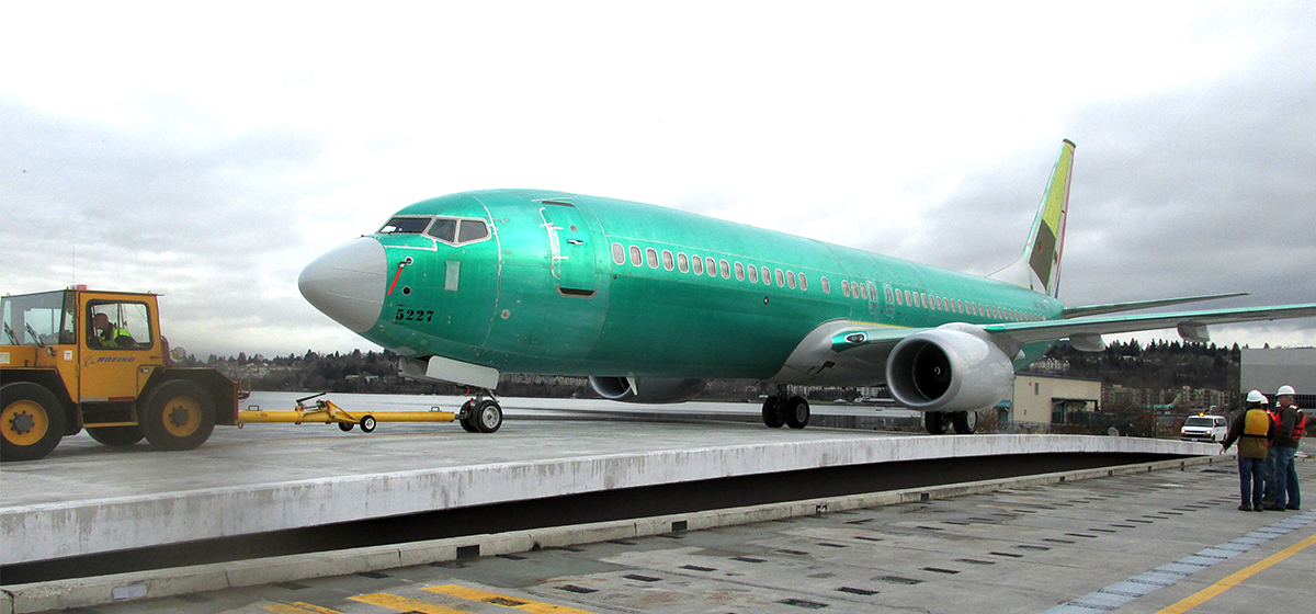 First Boeing Planes Roll Along Atkinson's Replacement Bridge