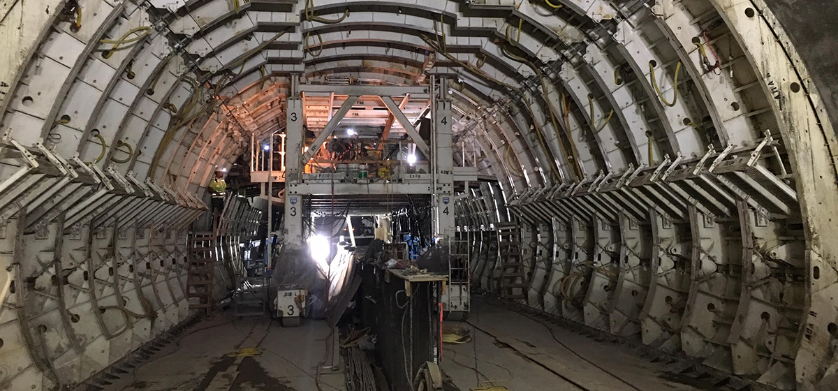 Atkinson Reaches Substantial Completion on Tunnel Portion of E330 Downtown Bellevue Tunnel