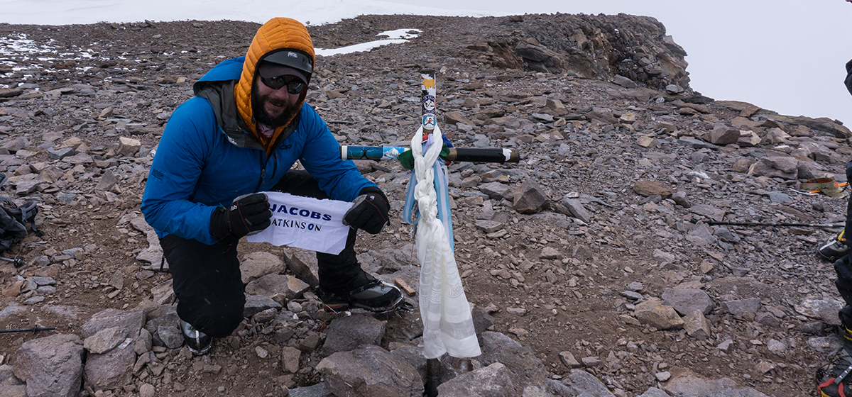 Atkinson Design Team Member Summits Aconcagua