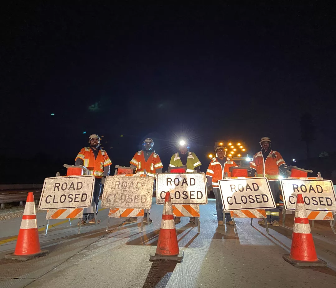 Road Closed Signs