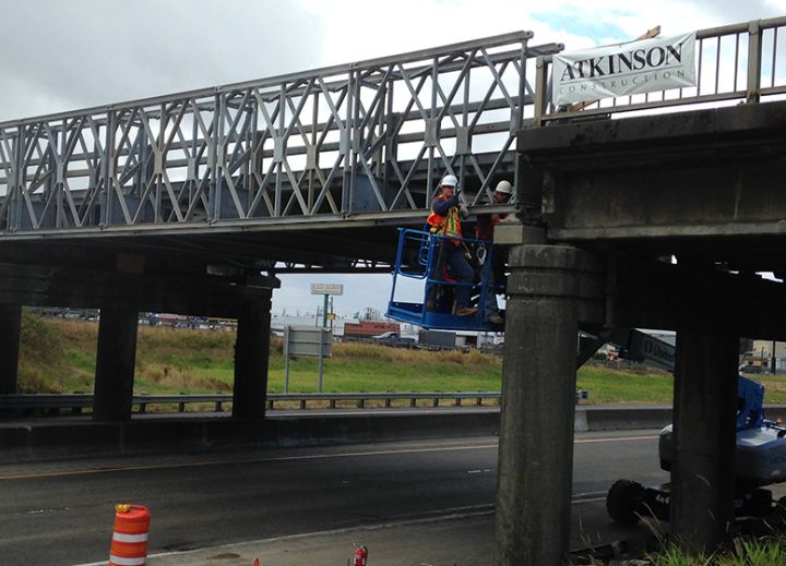 Atkinson Completes Emergency Chamber Way Bridge Replacement