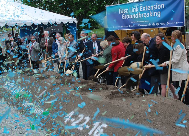 Sound Transit Breaks Ground on East Link Extension