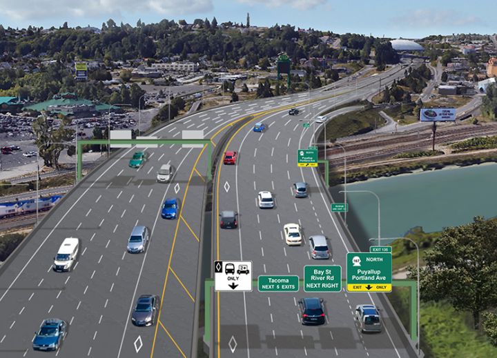 Atkinson Wins the I-5/Portland Avenue to Port of Tacoma Road - Southbound HOV Project