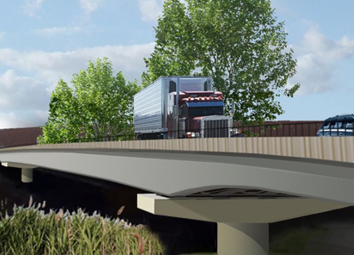 Governor Inslee Visits Atkinson's Puyallup River Bridge Project