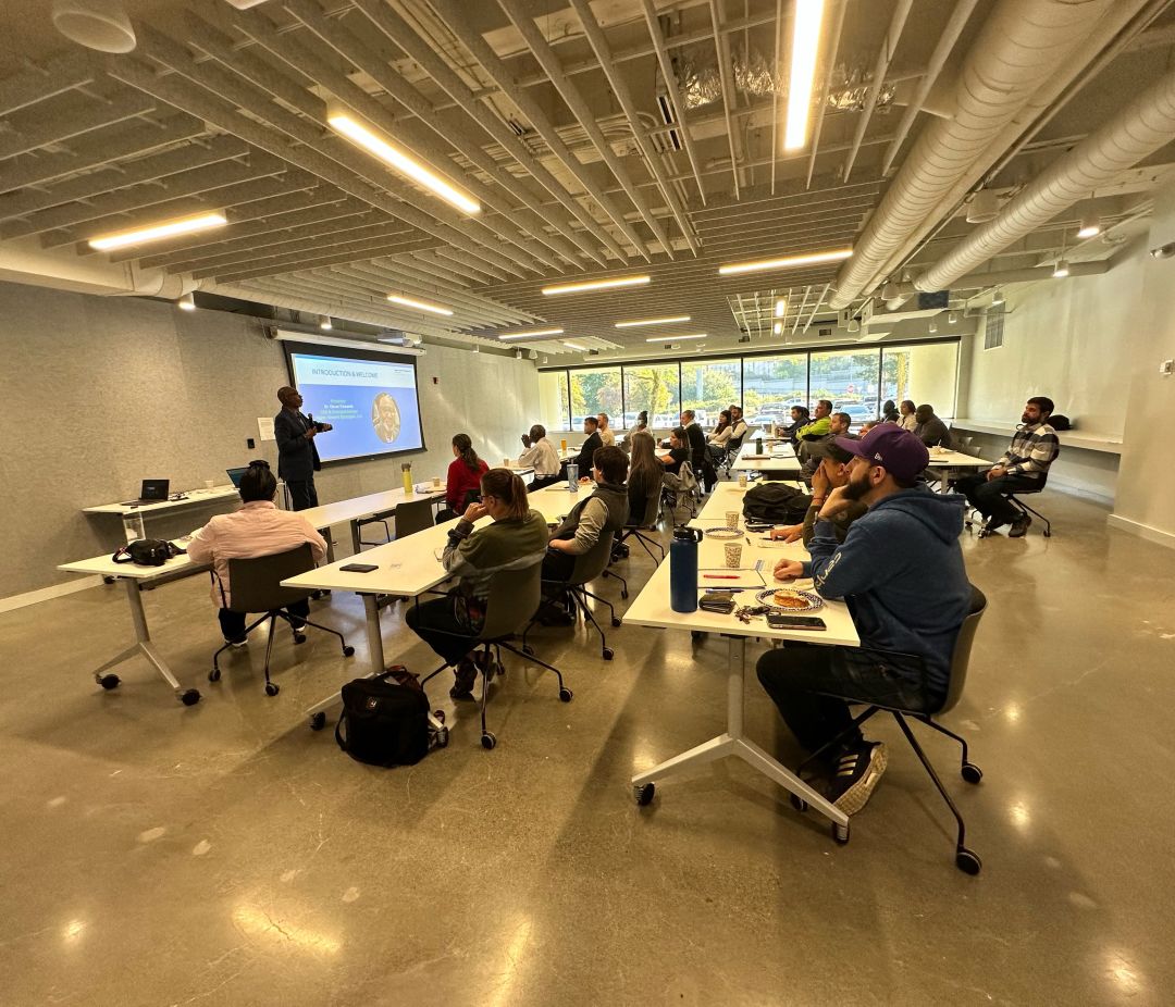 Meeting of small business leaders