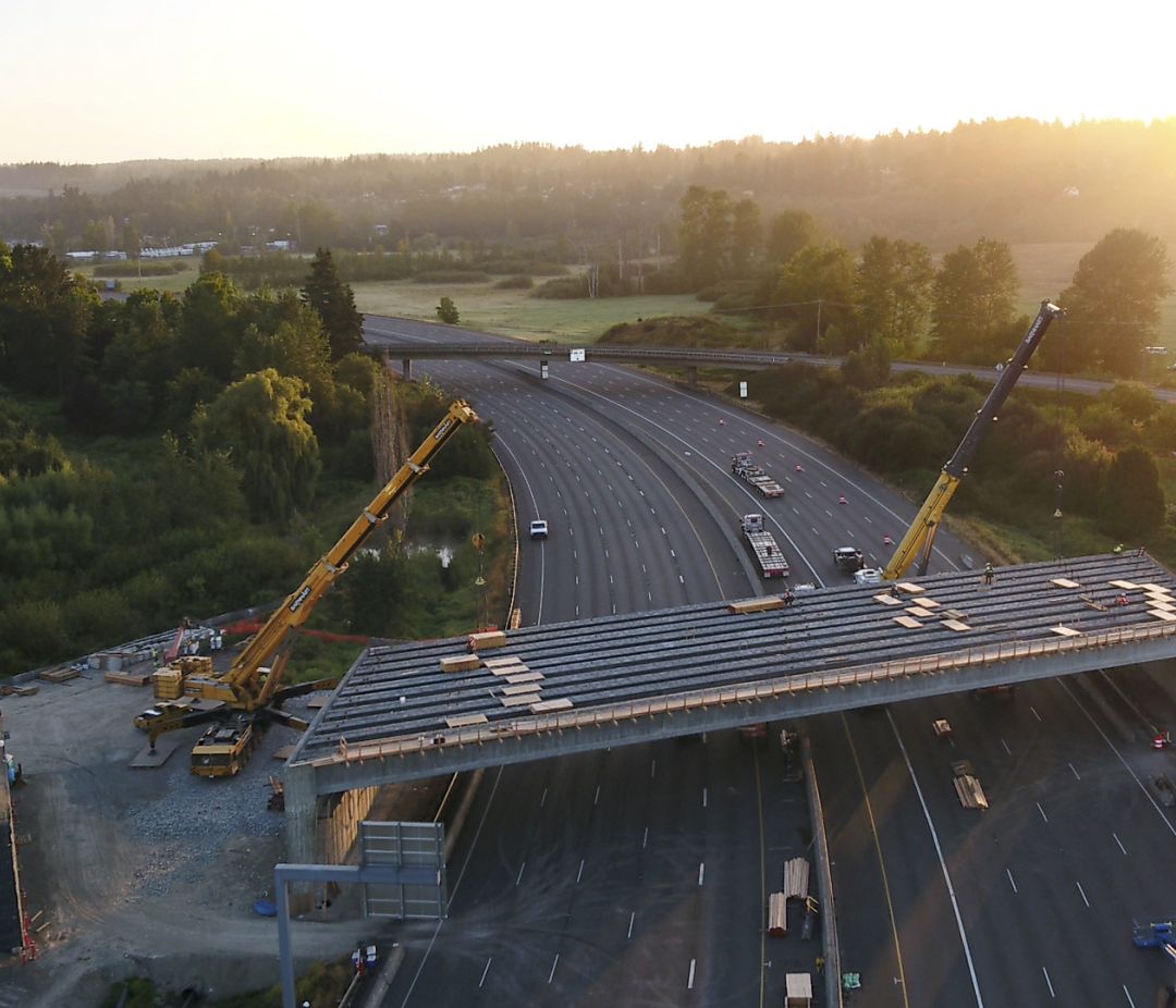 I-5 Fife Girders aer