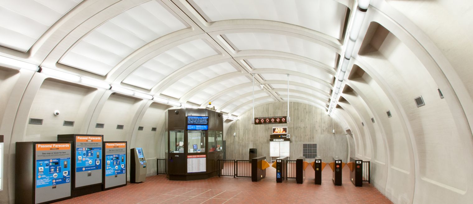 finished interior rosslyn station