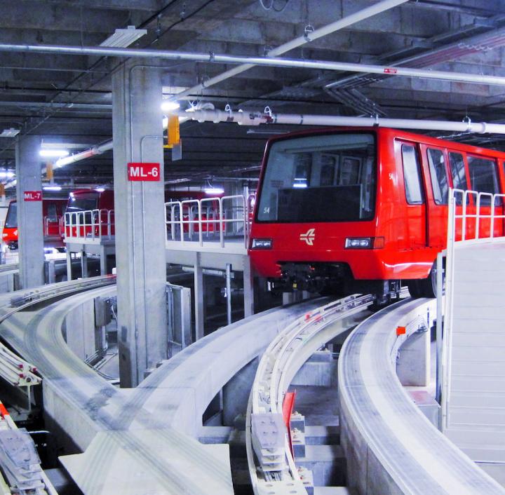 Completed Plane Train Tunnel Extension