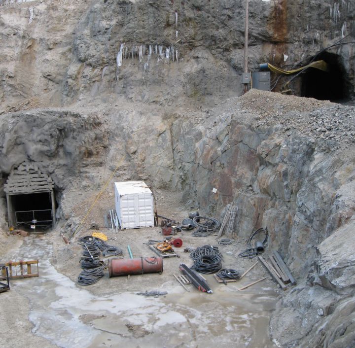 Golden Sunlight Mine Portals