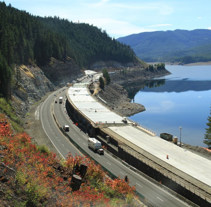 I-90 Snowshed to Keechelus Dam 