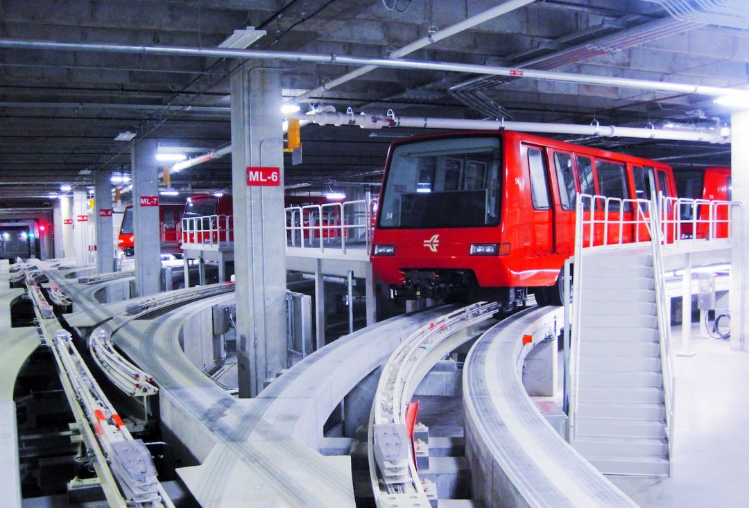 Completed Plane Train Tunnel Extension