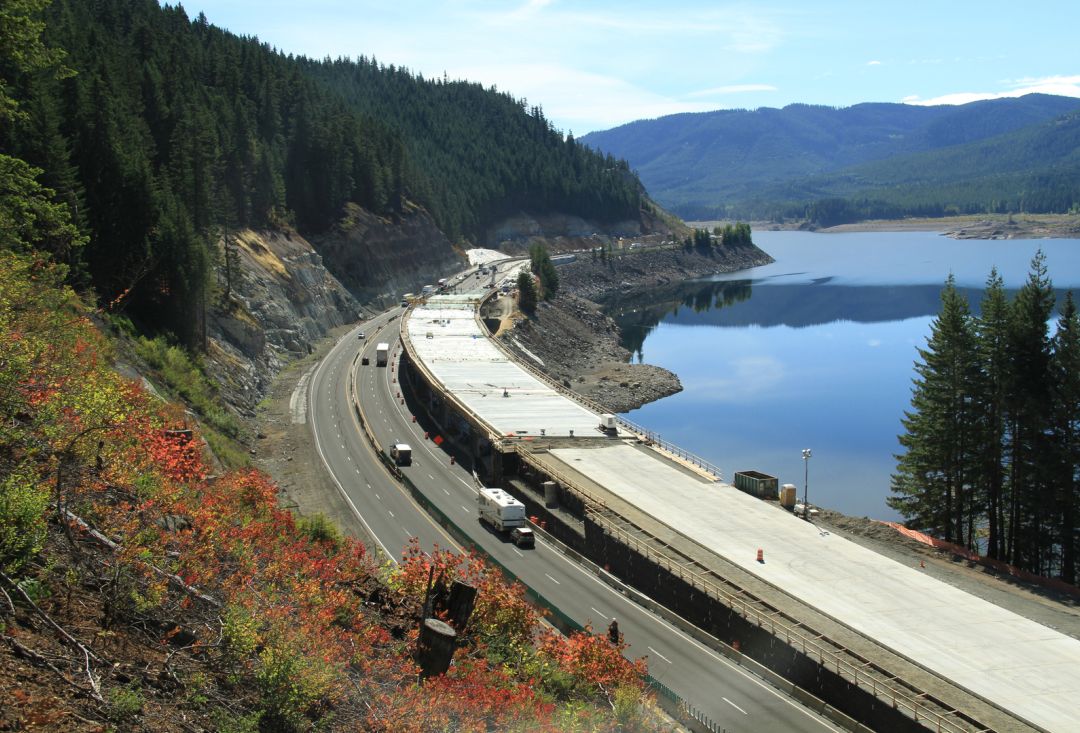 I-90 Snowshed to Keechelus Dam 