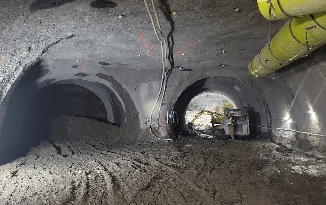 underground tunnel for airport